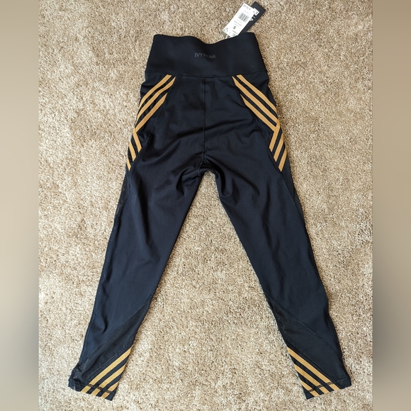 Beyonce Ivy Park x Adidas 3 Stripe Mesh Tights - Picture 3 of 5